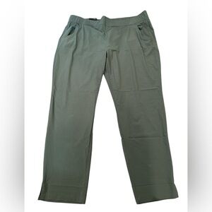 NWT Eddie Bauer Traveler Ankle Pant Green Size XL